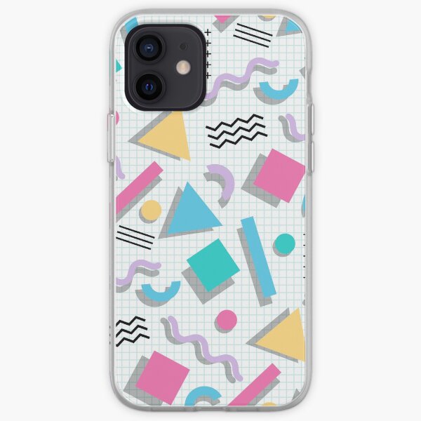 Memphis Shapes iPhone Soft Case