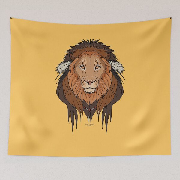 Item preview, Tribal Lion designed and sold by Ayden Plummer.