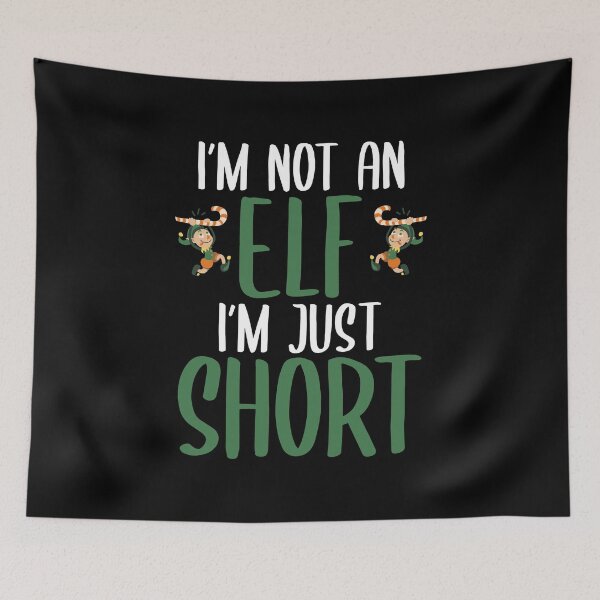 Item preview, Not An Elf  I'm Just Short Dwarf Christmas Xmas Gift designed and sold by haselshirt.