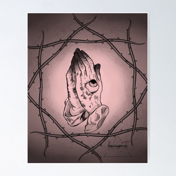 TATTOO FLASH POSTER【 Praying Hands 】 TATTOO FLASH POSTER【 Praying Hands 】 - メルカリ