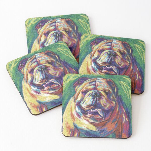 Item preview, Bull Dog Painting designed and sold by KrakenSky.