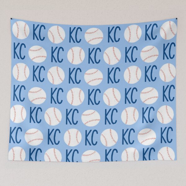 Item preview, Kansas City Baseball Print designed and sold by RuthMCreative.