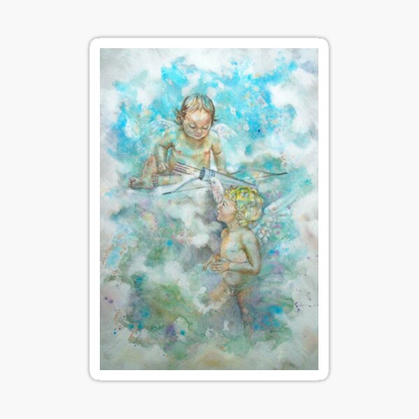 Eros and Himeros Sticker