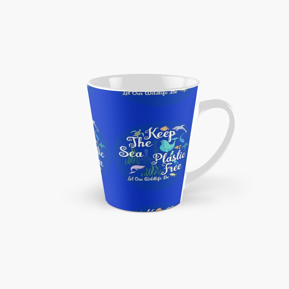 Mug - Save the ocean - keep the sea plastic free - recycle, reduce, refuse  ☆ Eco-friendly Mug ☆ No Gods No Masters