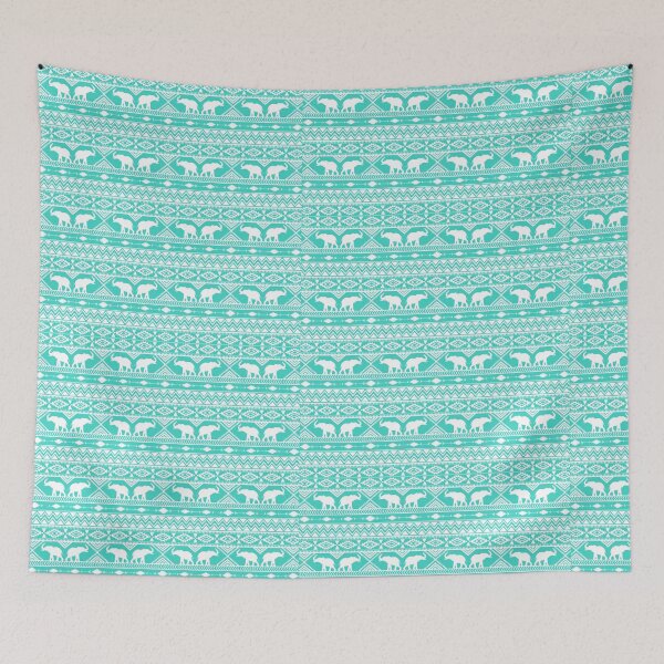 Item preview, Elephant Tribal Mint designed and sold by Jacqueline Maldonado.
