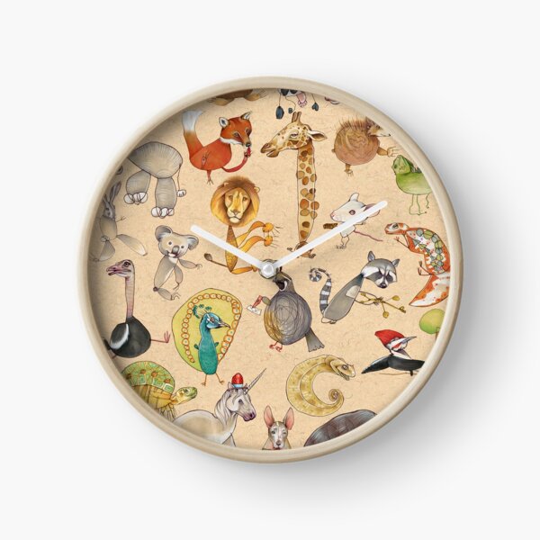 ABC Animals Clock
