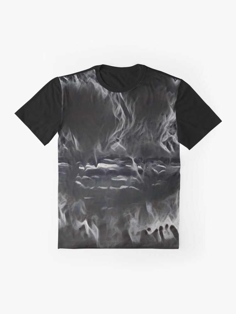 Alternate view of Holiday Dreaming 8 designed and created by (c) Janet Watson Art Graphic T-Shirt