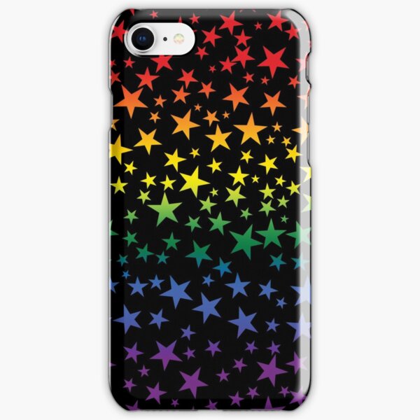 Colorful Rainbow Stars iPhone Snap Case