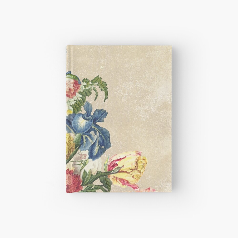 Floral tribute to Louis Mcneice (Light) Hardcover Journal