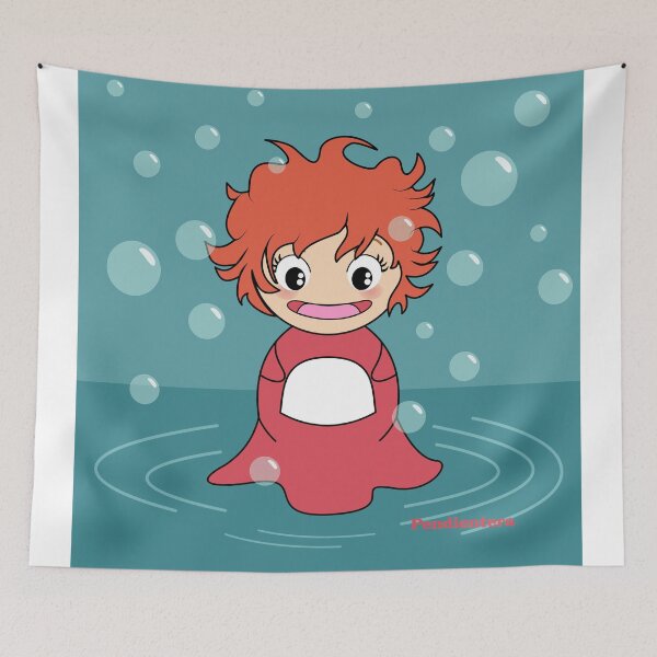 Item preview, Kokeshi girl fish designed and sold by Pendientera.