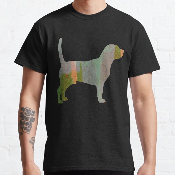 Item preview, Watercolor Green Beagle Dog T-Shirt designed and sold by DesignsbyZazz.