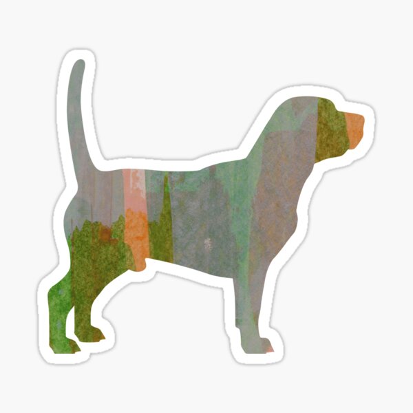 Item preview, Watercolor Green Beagle Dog T-Shirt designed and sold by DesignsbyZazz.