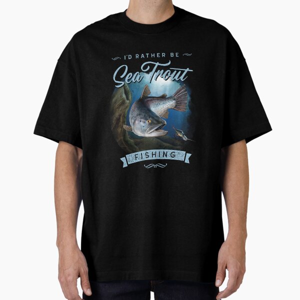 Item preview, Sea Trout Fishing Vintage Look Fisherman Gift designed and sold by MarkusShirts.