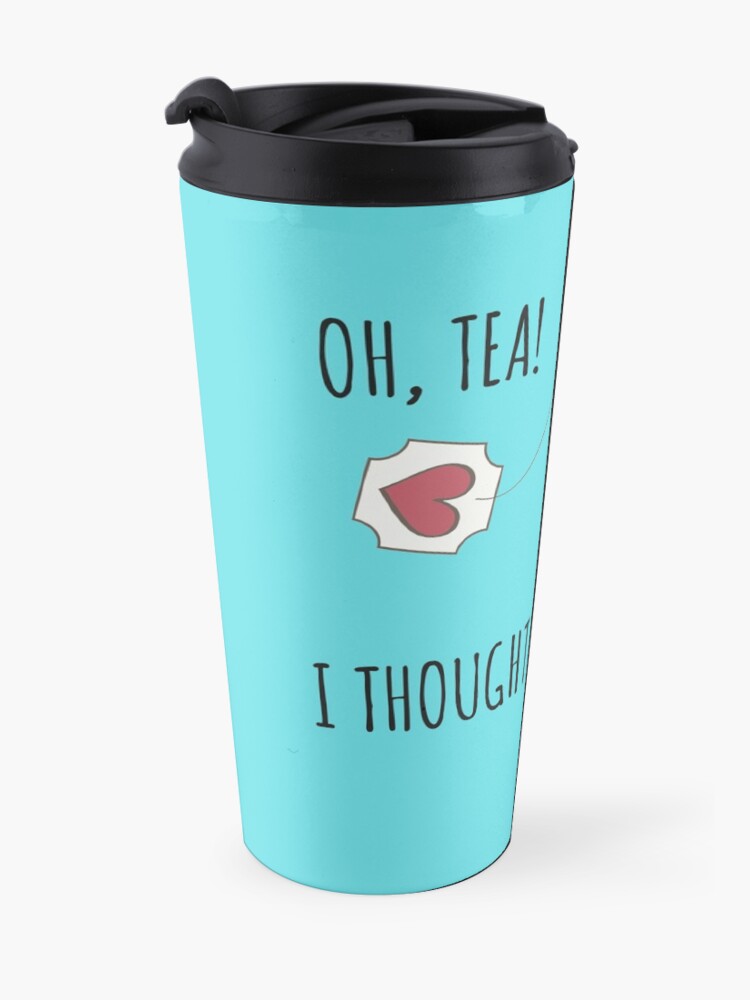 Alternate view of Funny Occupational Therapy Tea Lover Design Travel Mug