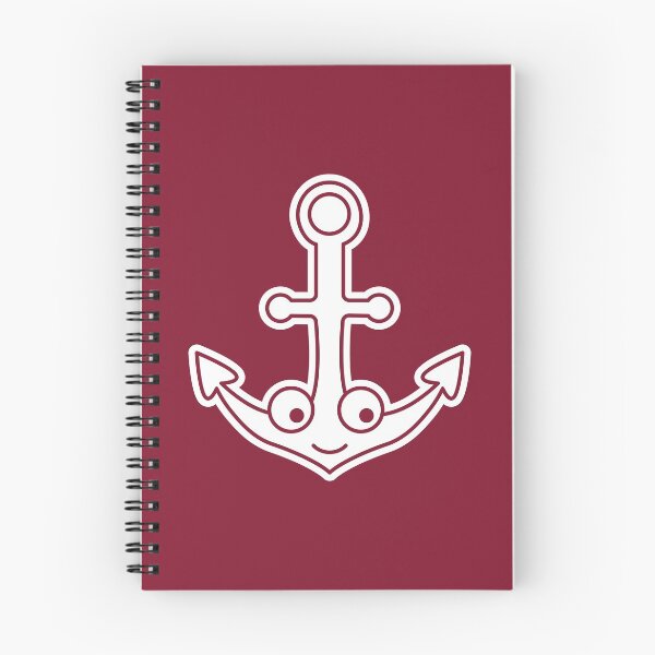 Item preview, Anchor Face on Red Character Icon Cartoon designed and sold by npdstudio.