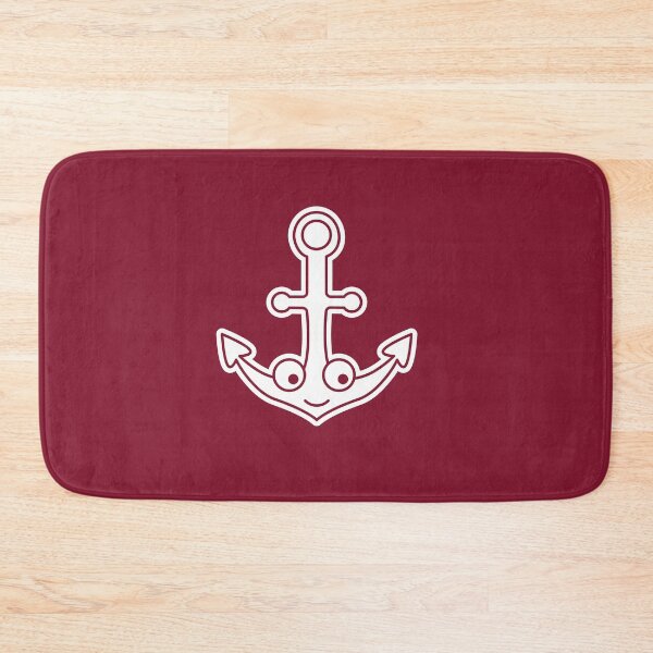 Item preview, Anchor Face on Red Character Icon Cartoon designed and sold by npdstudio.