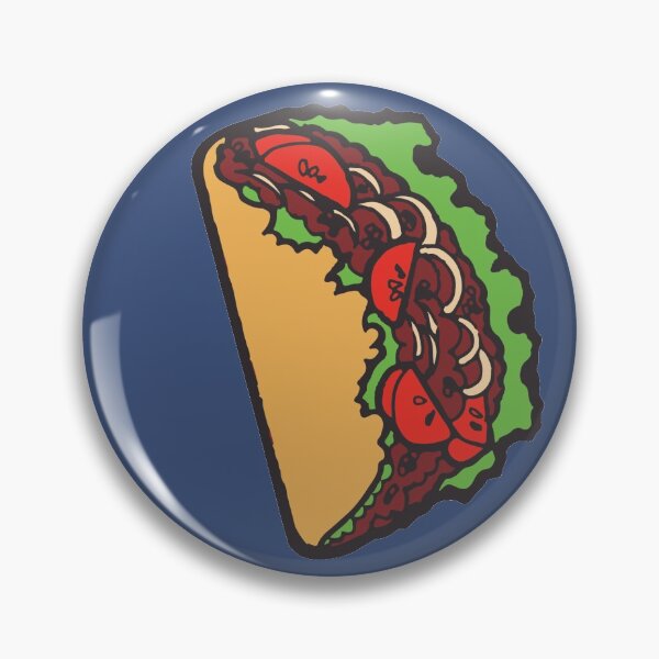 Item preview, Cute Tacos Pattern designed and sold by NeonSpaceJunk.