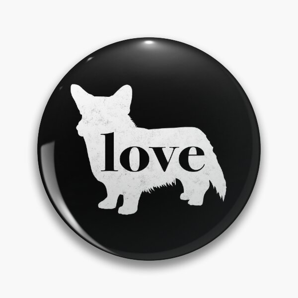 Item preview, Cardigan Corgi Dog Love - A Minimalist Distressed Vintage Style Design for Dog Lovers designed and sold by traciwithani.