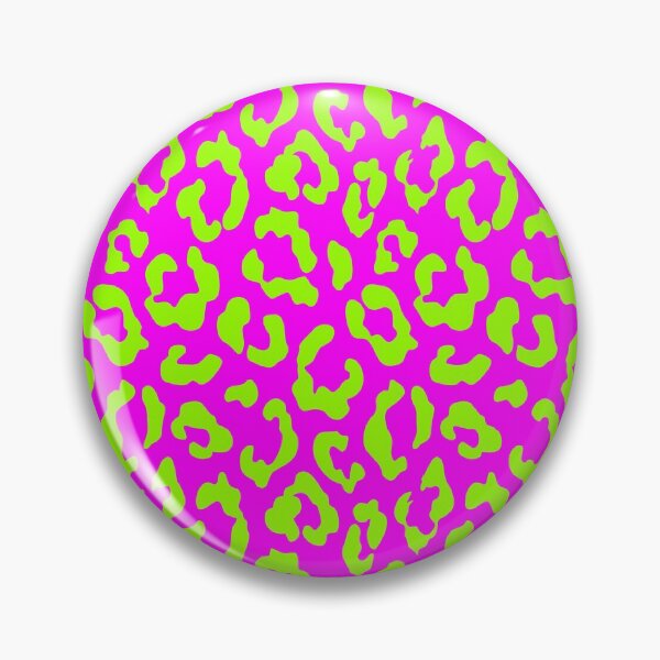 Item preview, Animal Print Leopard Pink & Lime Green  designed and sold by Tetete.