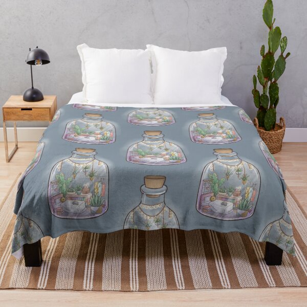 Mondes cachés: bouteille magique Plaid