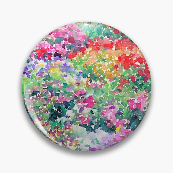 Item preview, Secret Garden - Impressionist Garden Watercolor Painting designed and sold by Jacqueline Maldonado.