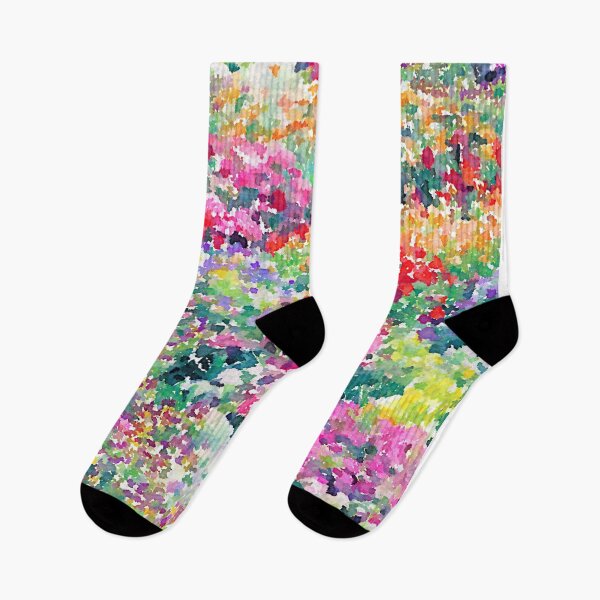 Item preview, Secret Garden - Impressionist Garden Watercolor Painting designed and sold by Jacqueline Maldonado.