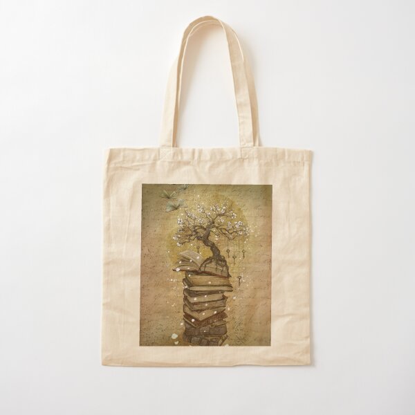 Knowledge is the key Cotton Tote Bag