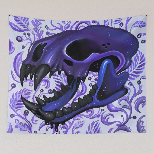 Item preview, Mink Skull  designed and sold by Bethany  Dobson.
