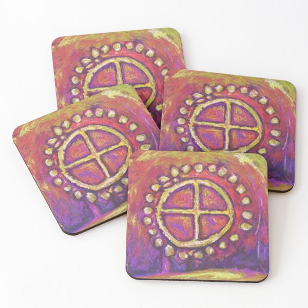 Item preview, Petroglyph Wheel of Life designed and sold by KrakenSky.