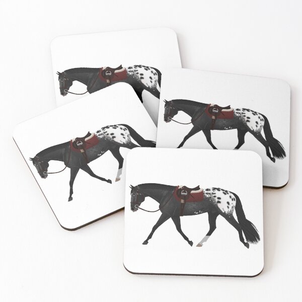 Item preview, Black Blanket Hunter Appaloosa - Equine Rampaige designed and sold by equinerampaige.