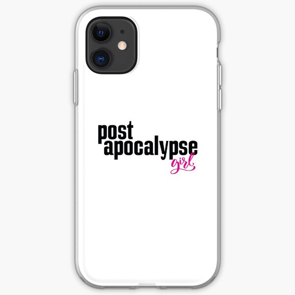 Post Apocalypse Girl Apocalypse iPhone Soft Case