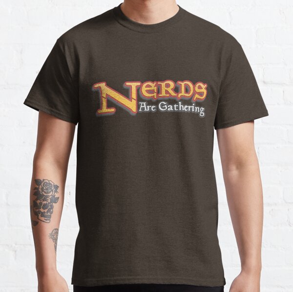 Nerds sammeln sich - Magic The Gathering MTG Parodie Classic T-Shirt