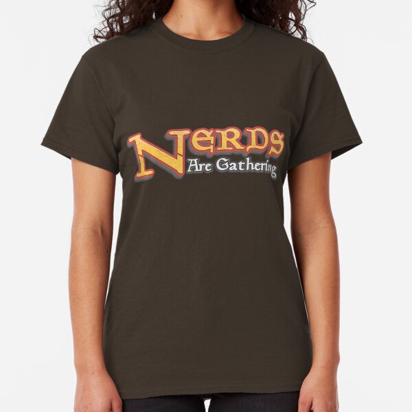 Nerds Are Gathering - Magic The Gathering MTG Spoof Classic T-Shirt