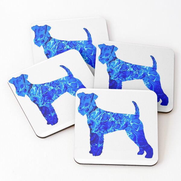 Item preview, Airedale SIlhouette designed and sold by PaintedbyCarol.