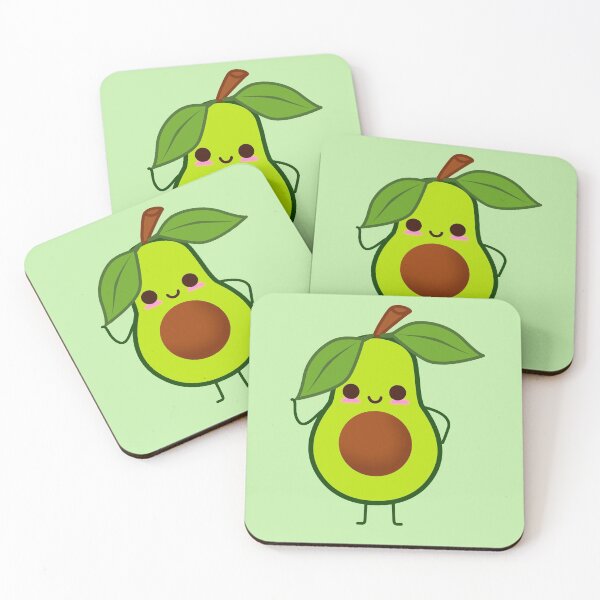 Item preview, Cute Kawaii Avocado designed and sold by TamGustam.