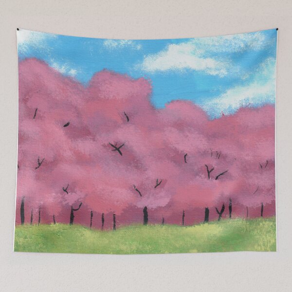 Item preview, Cherry Blossom Meadow designed and sold by Madelyn Pemberton.