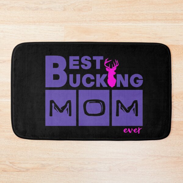 Item preview, Best Bucking Mom Ever! - Pink Purple designed and sold by infinitygrafix.