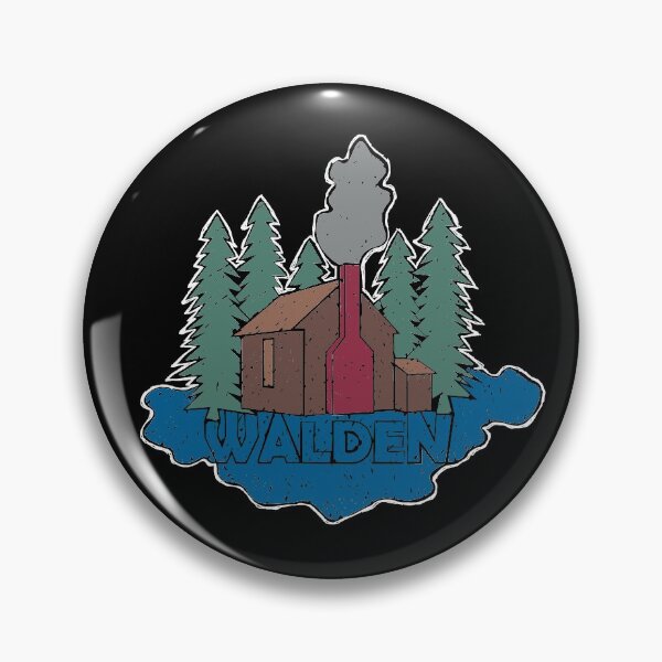 Item preview, Walden - Henry David Thoreau (Coloured textured version) designed and sold by Printables Passions.