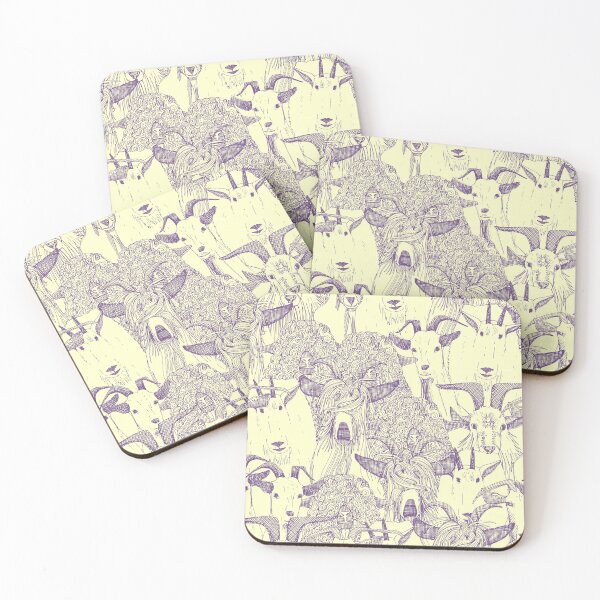 Item preview, just goats purple cream designed and sold by scrummy.