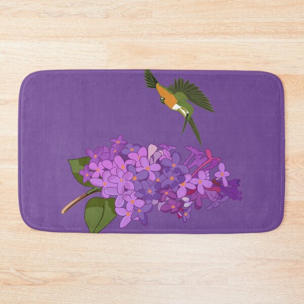 Item preview, Summer Flowers Hummingbird designed and sold by GL Digital Artwork .
