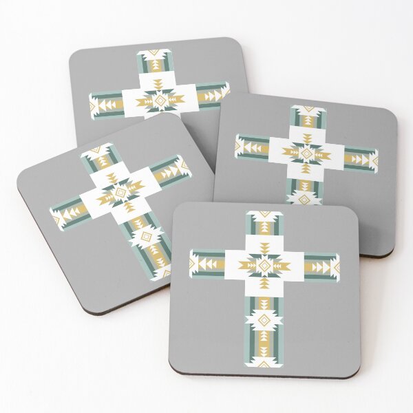 Item preview, Cross Southwestern Mint Design designed and sold by move-mtns.