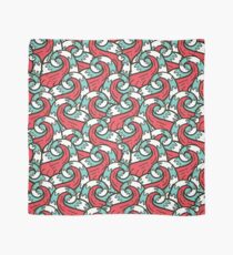 Crazy tangle doodle sea waves pattern Scarf