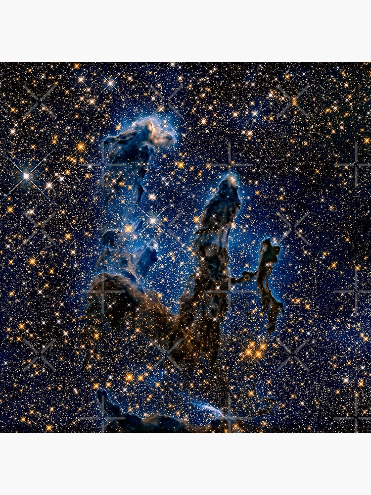 "Pillars of Creation (Infrared)" Poster for Sale by EarthMoonStars