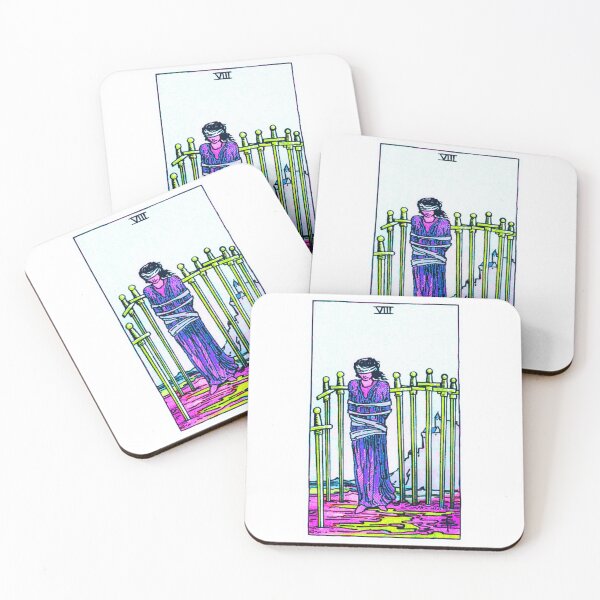 Item preview, Eight of Swords Tarot TWISTED designed and sold by Phantastique Boutique.