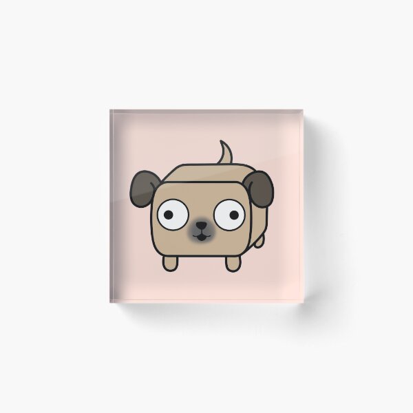 Item preview, Pug Loaf - Fawn Pug Dog designed and sold by Cali Draws Things.