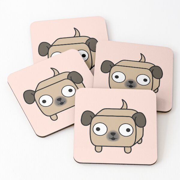 Item preview, Pug Loaf - Fawn Pug Dog designed and sold by Cali Draws Things.
