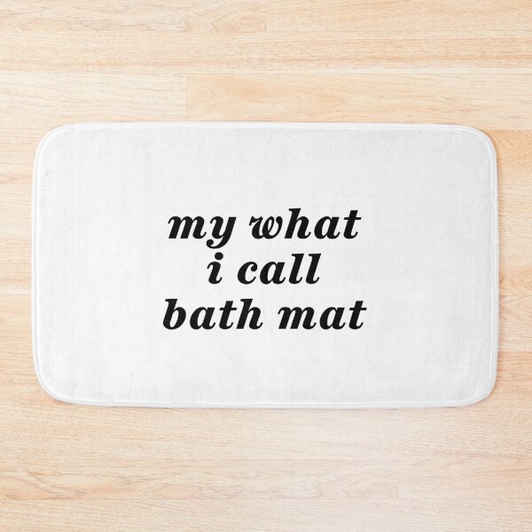 Item preview, Miranda - What I Call Bath Mat designed and sold by shminoa.