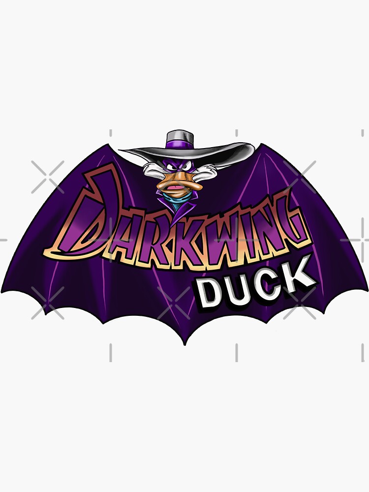 "Darkwing Duck Crossover Symbol" Sticker for Sale by AABDesign Redbubble