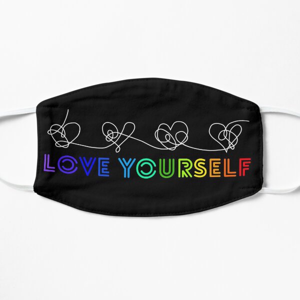BTS Love yourself rainbow design Mask