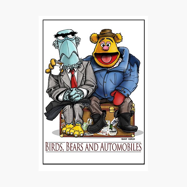 Birds, Bears and Automobiles Photographic Print